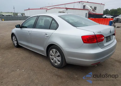 2013 Volkswagen Jetta 2.0L S from USA, damaged, VIN 3VW2K7AJ1DM367749